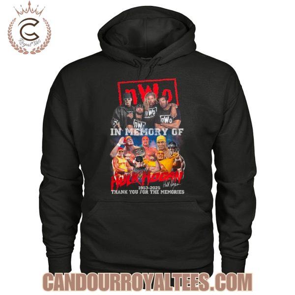 nWo In Memory Of Hulk Hogan 1953-2025 Thank You For The Memories T-Shirt