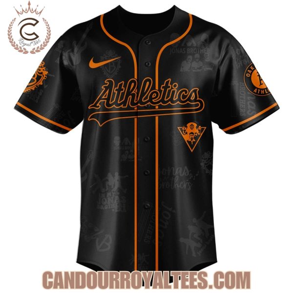 Oakland Athletics x Jonas Brothers Living The Dream Tour 2025 Jersey