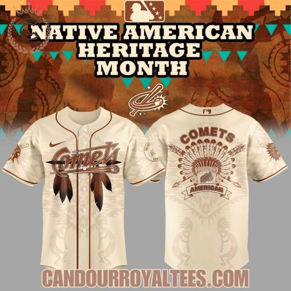 Oklahoma City Comets Celebrating Native American Heritage Month Jersey