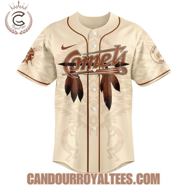 Oklahoma City Comets Celebrating Native American Heritage Month Jersey