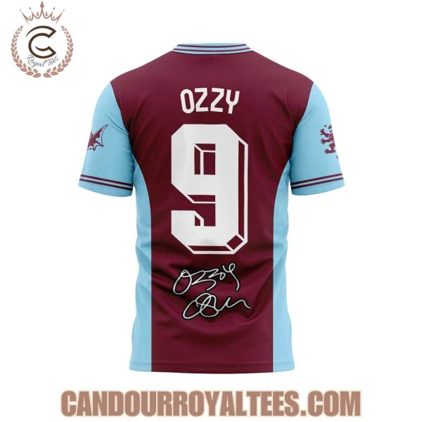 Ozzy Osbourne x Aston Villa Back Home Collection Signature Tshirt