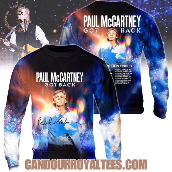 Paul Mccartney Got Back The Tour Continues Tshirt, Hoodie