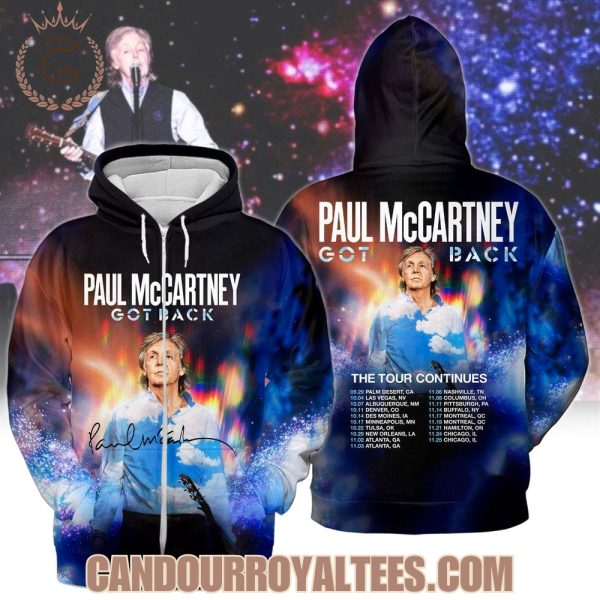 Paul Mccartney Got Back The Tour Continues Tshirt, Hoodie