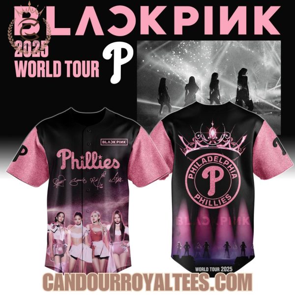 Philadelphia Phillies x Blackpink Jersey Limited Edition 2025