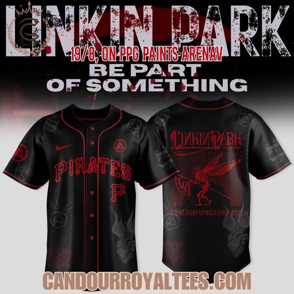 Pittsburgh Pirates x LINKIN PARK: From Zero World Tour 2025 Jersey