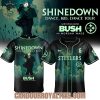 San Francisco 49ers x Shinedown Dance, Kid, Dance Tour Merch 2025 Baseball Jersey