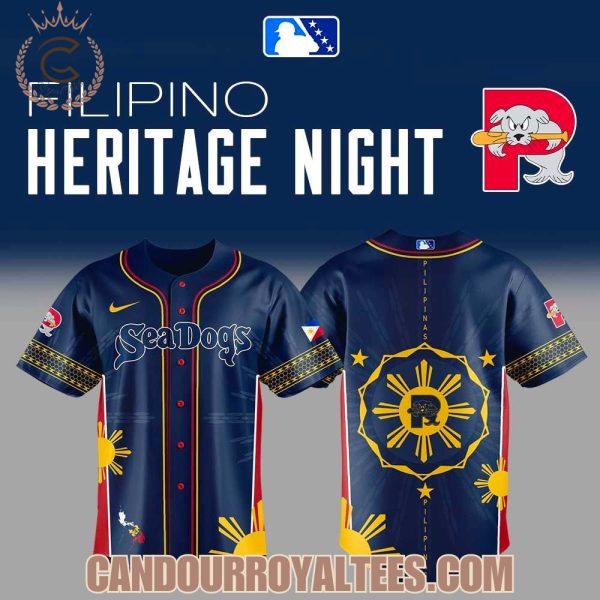 Portland Sea Dogs Filipino Heritage Night Jersey