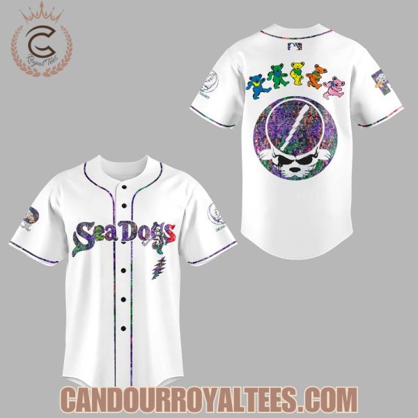 Portland Sea Dogs Grateful Dead Night Jersey