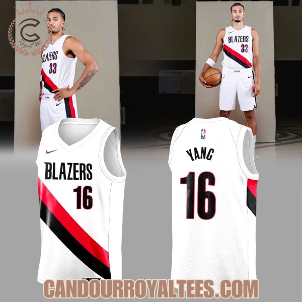 Portland Trail Blazers New Look, Same Mission White Jersey