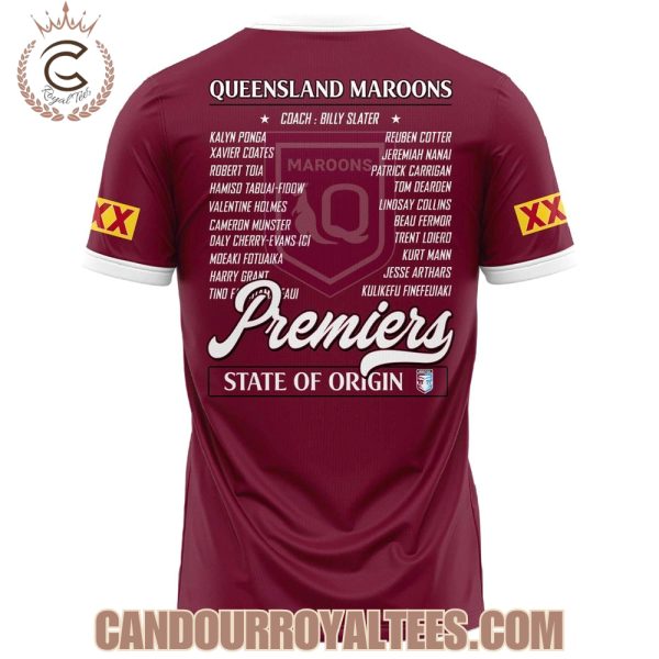 Queensland Maroons 2025 Premiers State Of Origin Tshirt, Hoodie