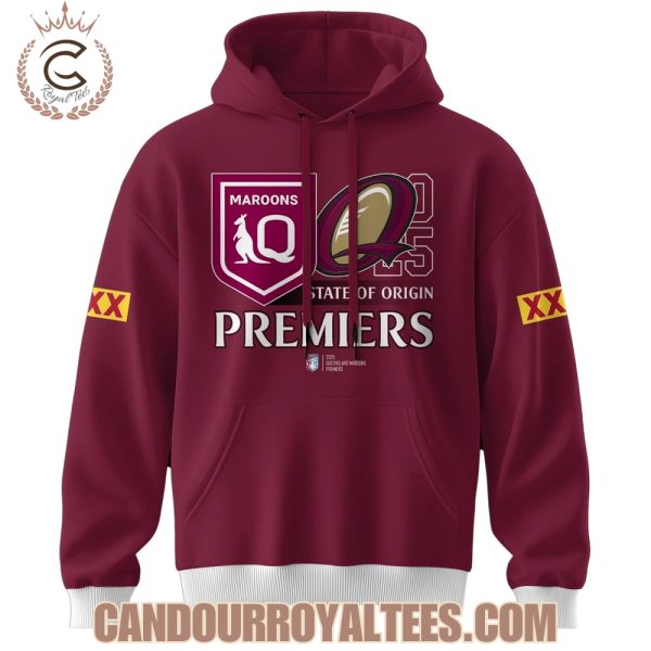 Queensland Maroons 2025 Premiers State Of Origin Tshirt, Hoodie