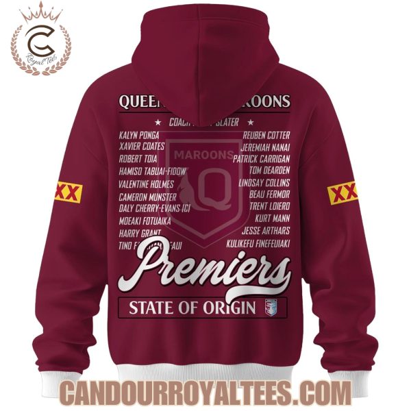 Queensland Maroons 2025 Premiers State Of Origin Tshirt, Hoodie