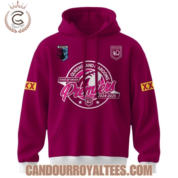 Queensland Maroons Premiers 2024-25 State Of Origin Tshirt, Hoodie