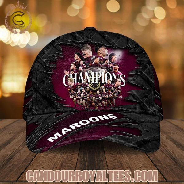 Queensland Maroons State Of Origin 2025 Champions Cap
