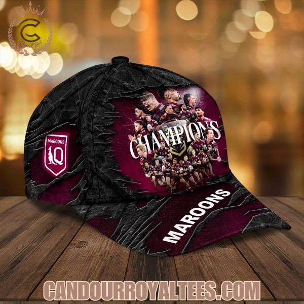 Queensland Maroons State Of Origin 2025 Champions Cap