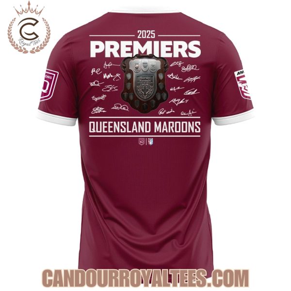 Queensland Maroons State of Origin Premiers 2025 Hoodie