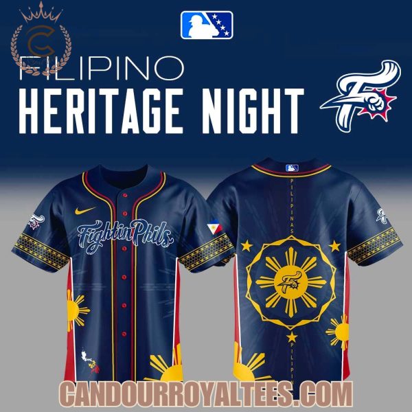 Reading Fightin Phils Filipino Heritage Night Jersey