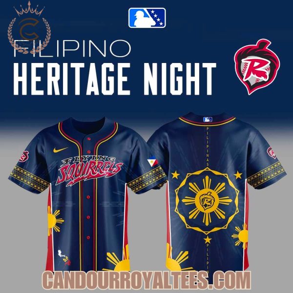 Richmond Flying Squirrels Filipino Heritage Night Jersey
