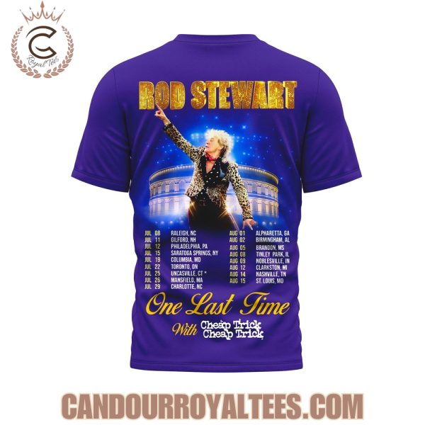 Rod Stewart On Last Time 2025 Tshirt