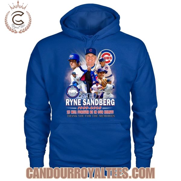 Ryne Sandberg 1959-2025 23 Will Forever Be In Our Hearts T-Shirt