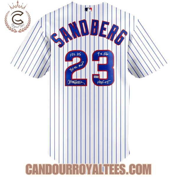 Ryne Sandberg 1959 2025 White Jersey