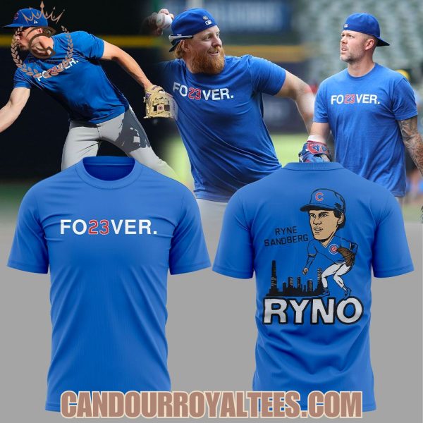 Ryne Sandberg Fo23ver Thank You For The Memories Tshirt
