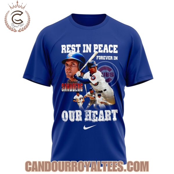 Ryne Sandberg Hall Of Famer Chicago Cubs Legends 1959-2025 Thank You For The Memories T-Shirt