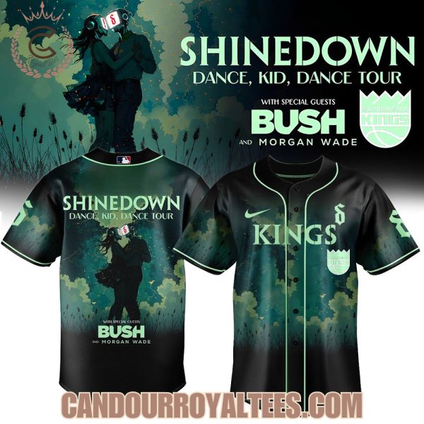 Tennessee Titans x Shinedown Dance, Kid, Dance Tour Merch 2025 Baseball Jersey