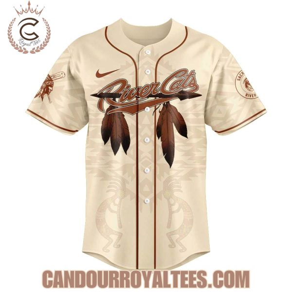 Sacramento River Cats Celebrating Native American Heritage Month Jersey