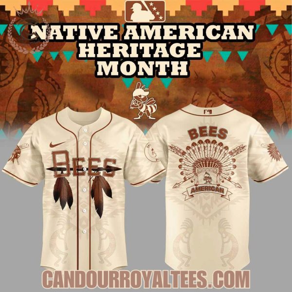 Salt Lake Bees Celebrating Native American Heritage Month Jersey