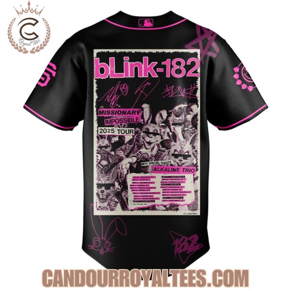San Francisco Giants x Blink-182 Missionary Impossible Tour 2025 Jersey