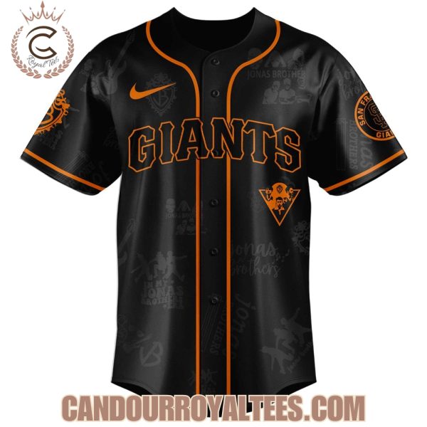 San Francisco Giants x Jonas Brothers Living The Dream Tour 2025 Jersey