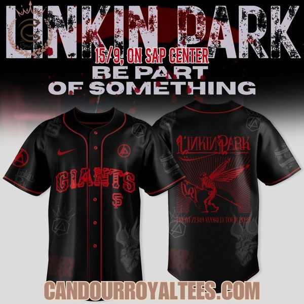 San Francisco Giants x LINKIN PARK: From Zero World Tour 2025 Jersey