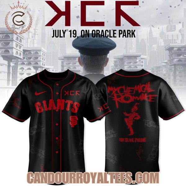 San Francisco Giants x Long Live The Black Parade My Chemical Romance Jersey