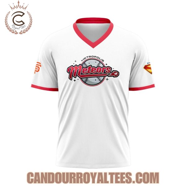 San Francisco Giants x Superman Night Metropolis Meteors Custom T-shirt