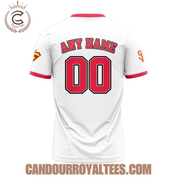 San Francisco Giants x Superman Night Metropolis Meteors Custom T-shirt