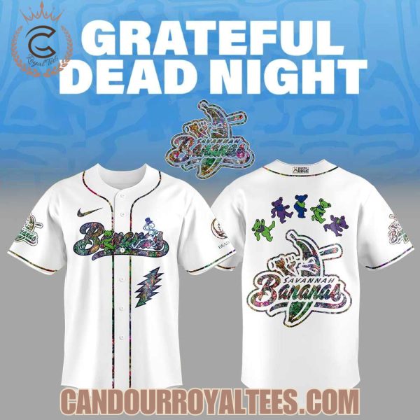 Savannah Bananas Grateful Dead Night Jersey