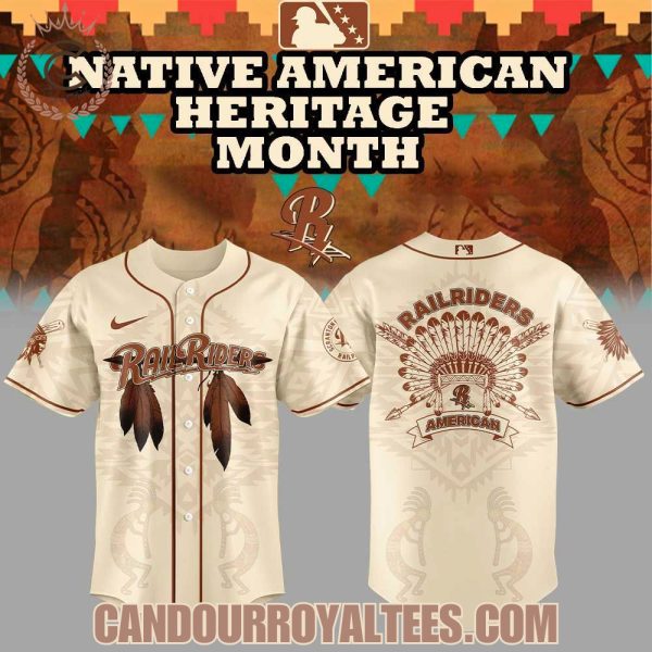 Scranton/Wilkes-Barre RailRiders Celebrating Native American Heritage Month Jersey