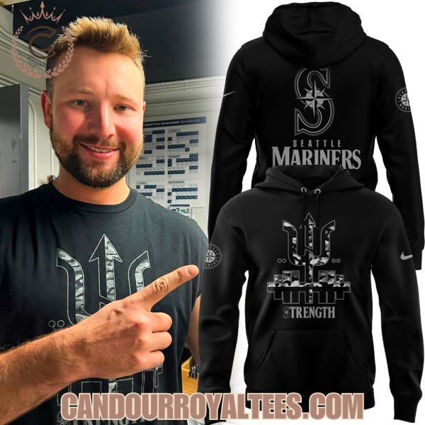 Seattle Mariners Strength Salute to Armed Forces Night Hoodie
