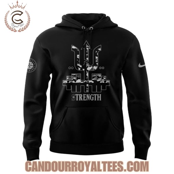 Seattle Mariners Strength Salute to Armed Forces Night Hoodie