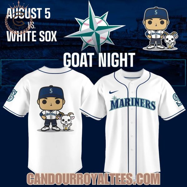 Seattle Mariners x Goat Night Jersey