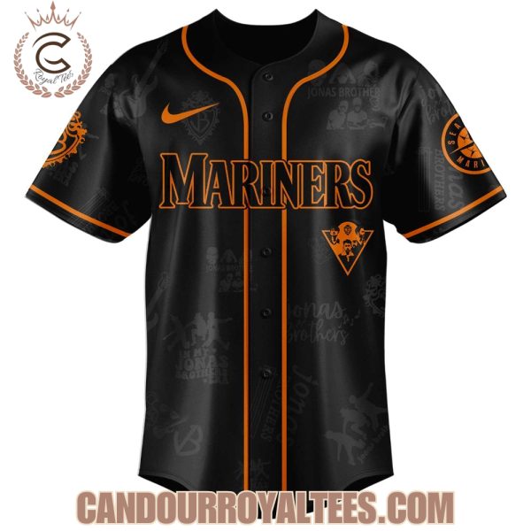 Seattle Mariners x Jonas Brothers Living The Dream Tour 2025 Jersey
