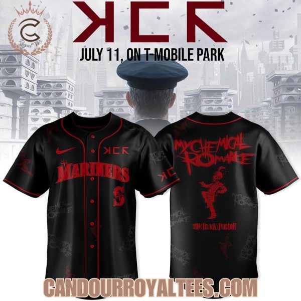 Seattle Mariners x Long Live The Black Parade My Chemical Romance Jersey