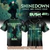 San Francisco 49ers x Shinedown Dance, Kid, Dance Tour Merch 2025 Baseball Jersey