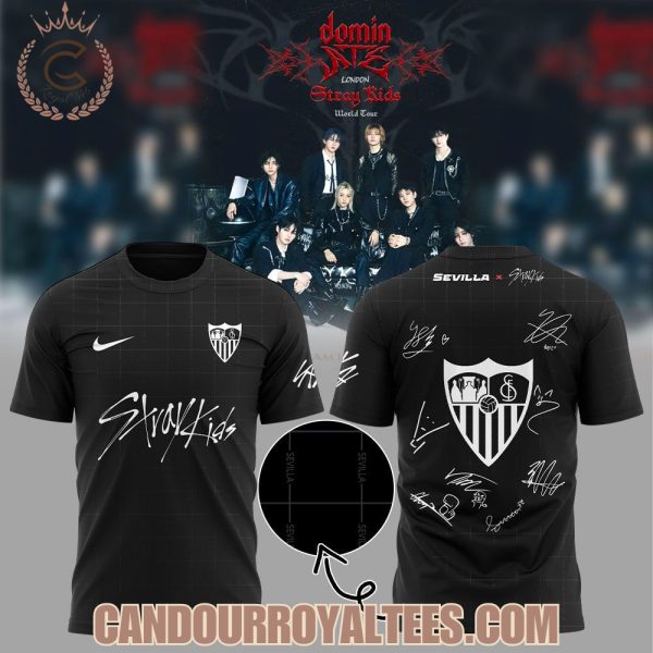 Sevilla FC Stray Kids Show Signature Shirt, Hoodie