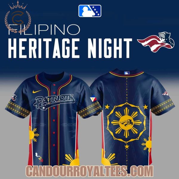 Somerset Patriots Filipino Heritage Night Jersey