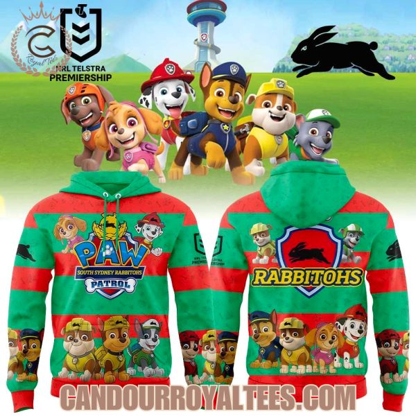 South Sydney Rabbitohs x Paw Patrol Shirt