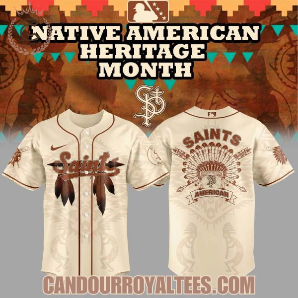 St. Paul Saints Celebrating Native American Heritage Month Jersey