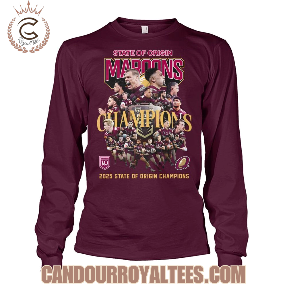 State Of Origin Maroons Champions Tshirt State Of Origin Maroons Champions Tshirt