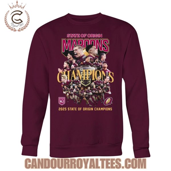State Of Origin Maroons Champions Tshirt